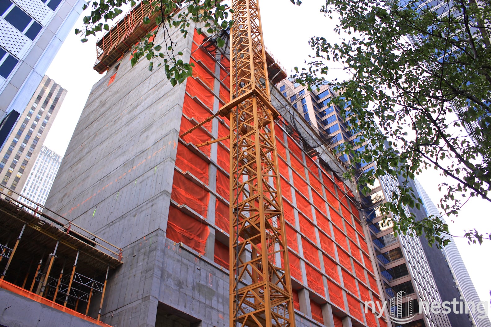 Baccarat Residences at 20 West 53rd construction