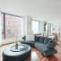 James Frey's apartment at 505 Greenwich Street NYC living room