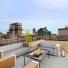 Private roof deck of Moby's penthouse in NYC- bathroom