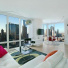 Rosie O’Donnell Lists Platinum Apartment - Living Room