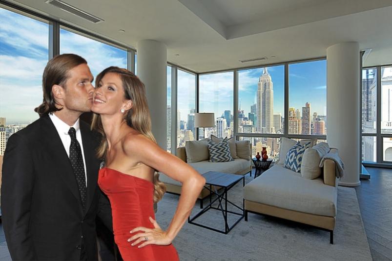 Gisele Bundchen and Tom Brady apartment at 23 East 22nd Street
