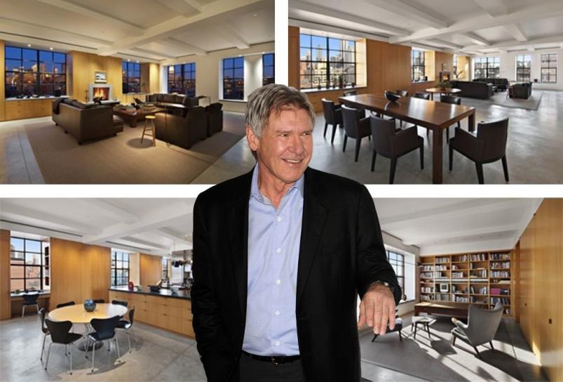 Harrison Ford Sells Penthouse at 206 West 17th Street