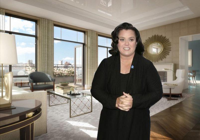 Rosie O’Donnell's Penthouse at 130 West 12th street in NYC