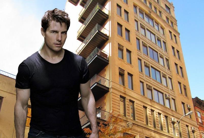 Tom Cruise and American Felt Building at 114 East 13th Street