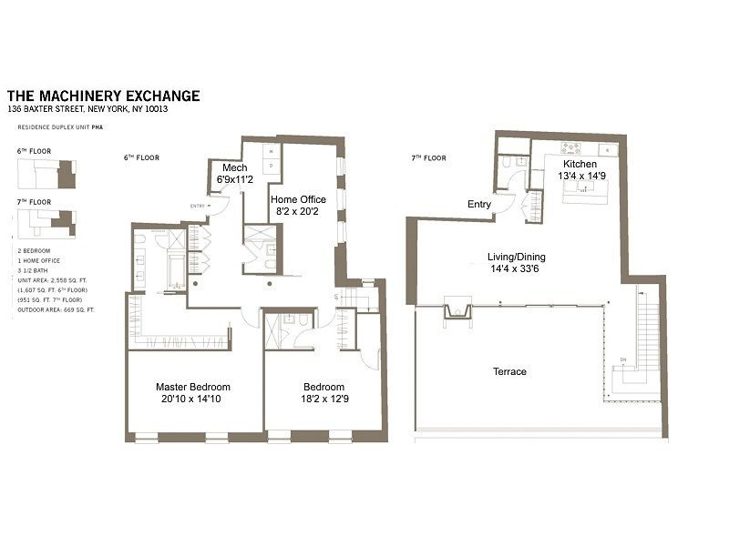 Norman Reedus - 136 Baxter Street - floor plan